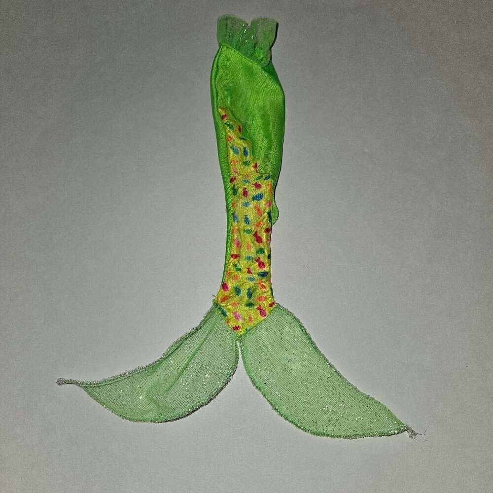 VTG 1997 Disney The Little Mermaid Let's Swim Ariel Green Tail Replacement